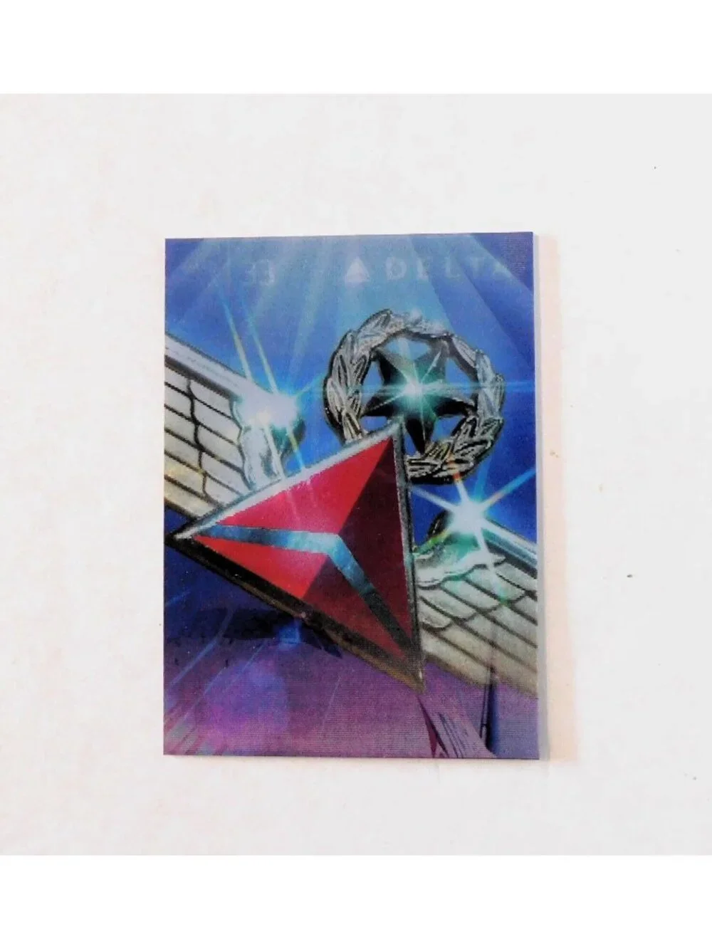 Delta Air Lines Boeing 747-400 Holographic 2015 Pilot Collector Card #33